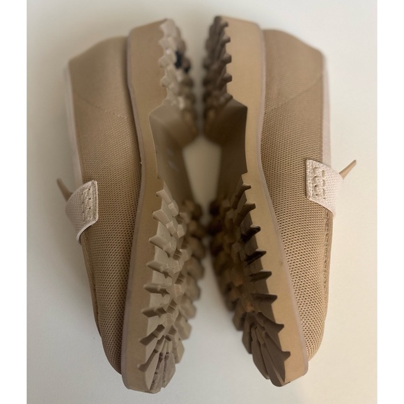 Vivaia Round-Toe Platform Chunky Heel Loafers (Francesca) Nude Peach Ivory 10.5 - Picture 6 of 8